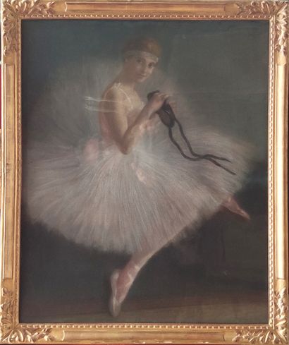 null Pierre CARRIER-BELLEUSE (1851-1932/33)
Ballerine
Pastel signé et daté en haut...