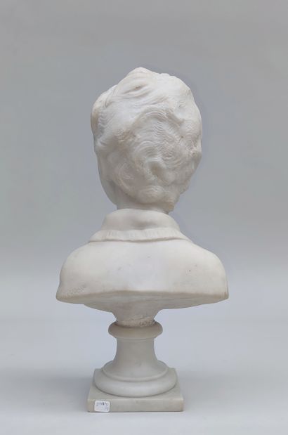 null Jean-Antoine HOUDON d'après

Buste d'enfant (Alexandre BROGNIART).
Sculpture...