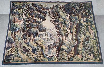 null Manufacture of Aubusson
Country scene, birds, ducks
Tapestry
150 x 215 cm
