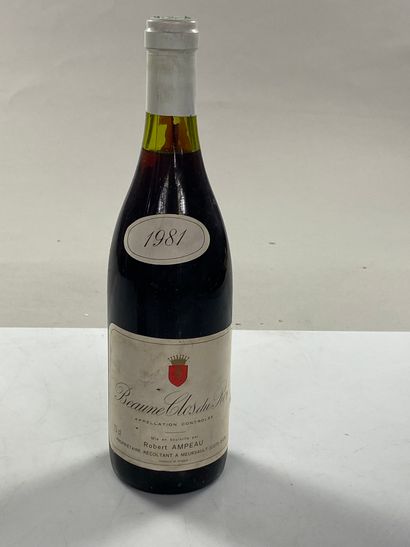 null 1 bouteille Clos du Roi 1981 1er C Michel Ampeau