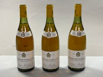 null 3 bouteilles Bätard-Montrachet 1983 GC Dom Prosper Maufoux