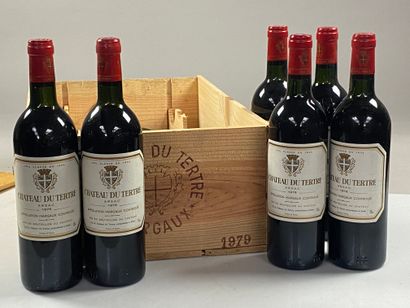 12 bouteilles Château du Tertre 1979 5ème...