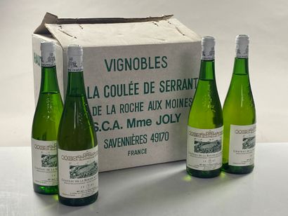 null 12 bouteilles Savennières La Roche aux Moines 1985 Madame Joly (carton d'origine)...