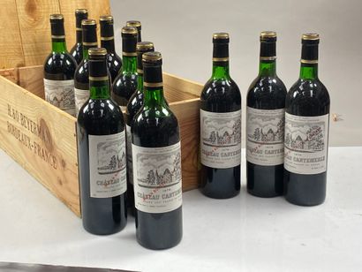 12 bouteilles Baron Villeneuve du Château...