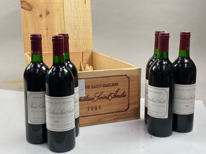 12 bouteilles Vieux Château Saint-André 1985...