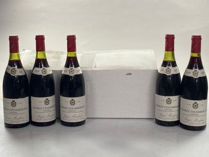 null 11 bouteilles Gevrey-Chambertin Les Cazetiers 1978 1er C Prosper Maufoux (étiquettes...