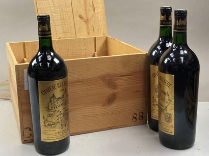 null 6 magnums Château de la Rivière 1988 Fronsac CB