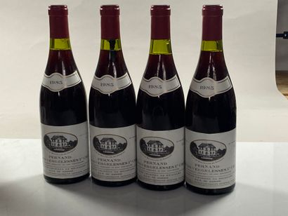 4 bouteilles Pernand Ile des Vergelesses...