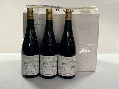 null 12 bouteilles Quarts de Chaume 1990 Dom des Baumard (2 carton d'origine)