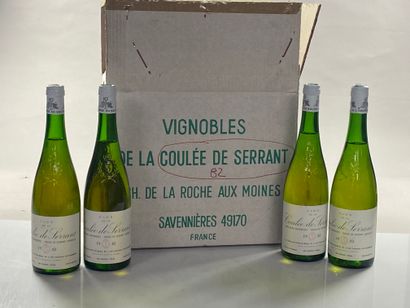 null 12 bouteilles Clos de la Coulee de Serrant 1982 Joly (carton d'origine) (entre...