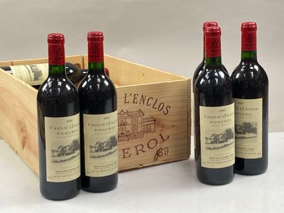 null 12 bouteilles Château L'Enclos 1989 Pomerol CB