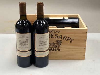 6 bouteilles Château Clos de Sarpe 1999 GCC...