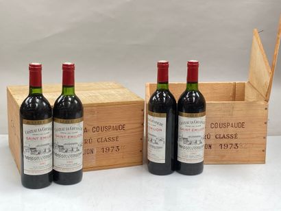 12 bottles Château La Couspaude 1982 GCC...