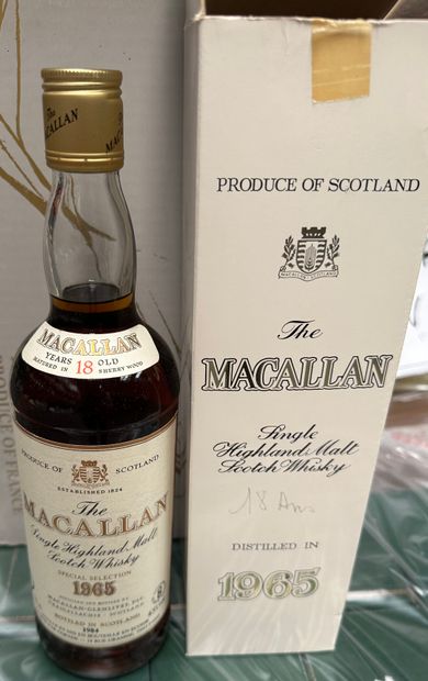1 bouteille de Whisky MACALLAN 18 ans 19...