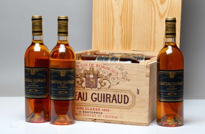 null 12 bouteilles Château Guiraud 1988 1er GCC Sauternes CB