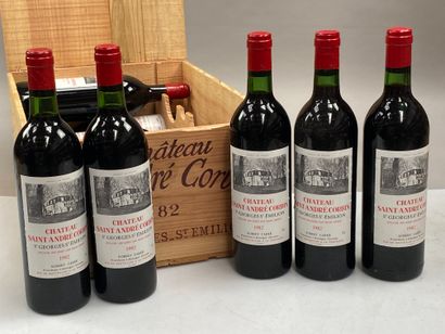 12 bouteilles Château Saint-André Corbin...
