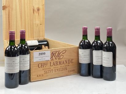 null 12 bottles Château Larmande 1988 GCC Saint-Emilion CB (BG/NTLB)