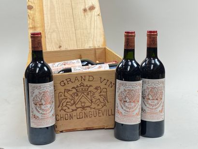 null 12 bouteilles Château Pichon Baron 1978 2ème GCC Pauillac CB (BG/NTLB)