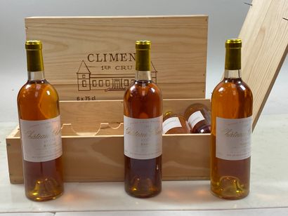 null 12 bouteilles Château Climens 2001 1er GCC Sauternes (CB de 6)
