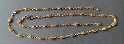 OLIVE chain in yellow gold 750°/00
Weight:...