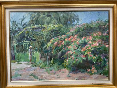 null 20th century RUSSIAN school
Young Woman in a Park
Oil on canvas, signed lower...