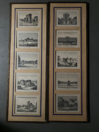 Lot of various framed pieces