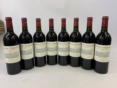 8 bouteilles DOMAINE DE CHEVALIER 1998