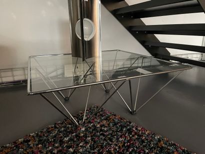 null Paolo PIVA (1950-2017)
Alanda coffee table 

Metal base 
Glass top
80 x 80 x...