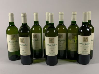 10 bottles MAS JULLIEN 2000 Olivier julien...