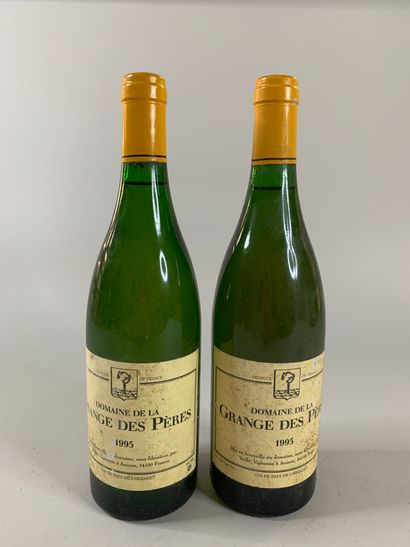 2 bottles GRANGE DES PERES 1995 Laurent Vaillè...
