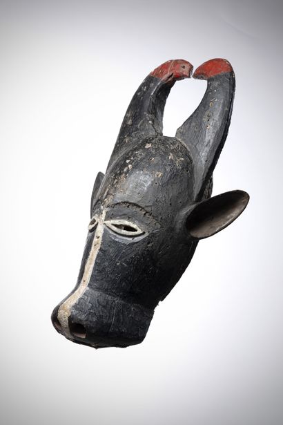 Baoulé Côte d'ivoire Très ancien masque de...