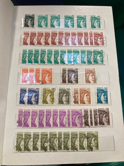 Set of bulk stamps including 1er Jours, by...