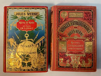 Set of two Jules VERNE
Master of the World...