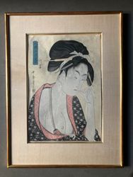 d'après UTAMARO KITAGAWA (1753-1806)
Femme...