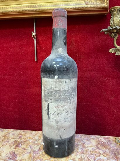 null Lot de vins divers dont :
La Tour de Mons 1965
Château Langoa 1924
Labergorce...