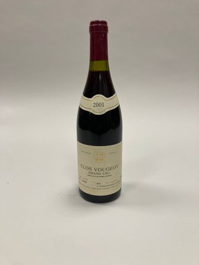 1 bouteille 
Clos Vougeot 2001
J.J. d'Issoncourt...