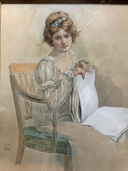 Henry Charles TENRÉ (1864-1926)
Portrait...