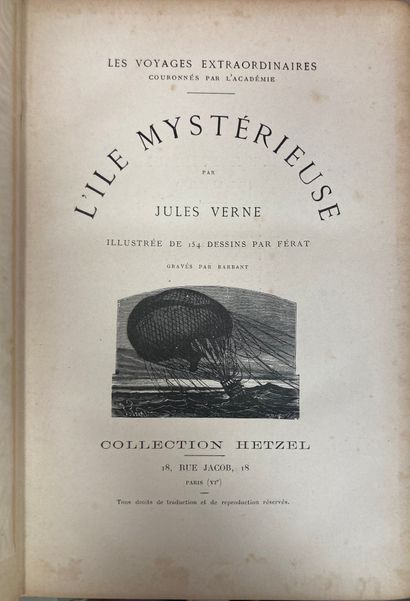 null JULES VERNE

Voyages extraordinaires - L'Ile Mystérieuse, collection Hetzel...