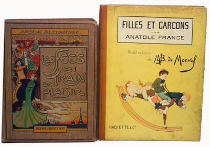 null «FILLES & GARCONS» par Anatole France avec illustrations de Maurice BOUTET de...