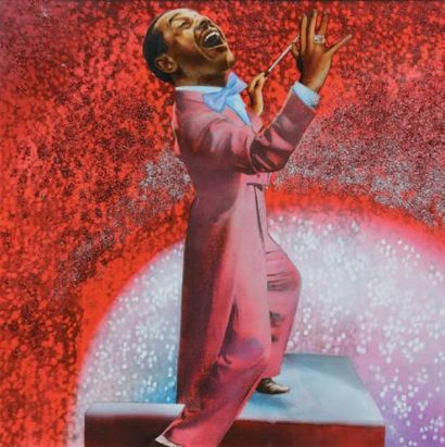 Guy PELLAERT (1934-2010) CAB CALLOWAY «HI DE HO AT THE COTTON CLUB» Technique mixte...