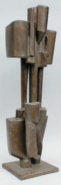 Roger DESSERPRIT (1923-1985) SANS TITRE, 1970 Sculpture originale en métal patiné,...