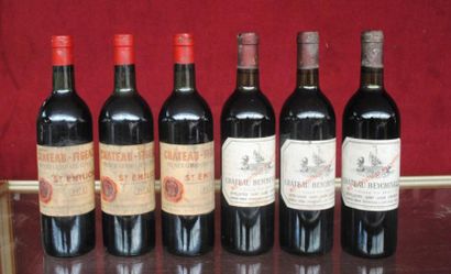 null 6 Bout 3 Cht Figeac, 3 Cht Beychevelle 1974