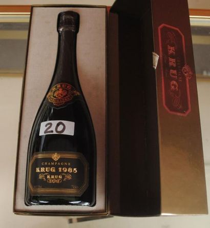 null 1 Bout CHAMPAGNE KRUG 1985