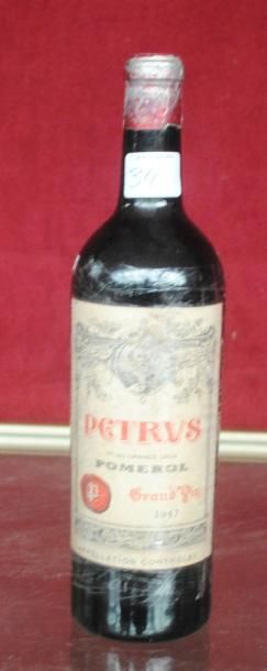 null 1 Bout CHT PETRUS MISE BORDELAISE 1947