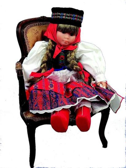 null «LUDMILLA» poupée COROLLE par Madame REFABERT de la série «Les Poupées à Travers...