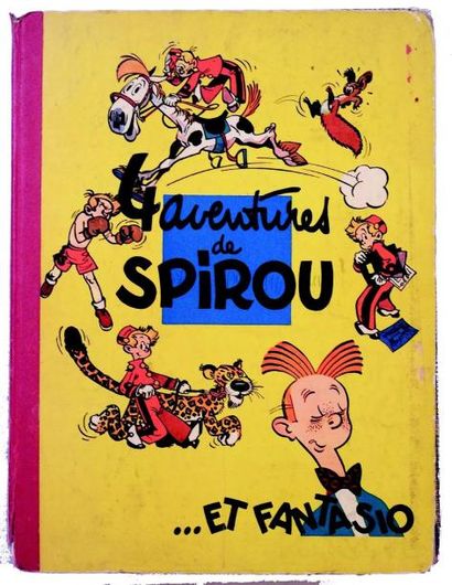 null «4 Aventures de SPIROU» Album de bandes dessinées par André FRANqUIN (Editions...