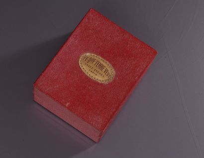 GELLE FRERES «Ce que Femme Veut» - (années 1920) Boite de poudre cubique en carton...