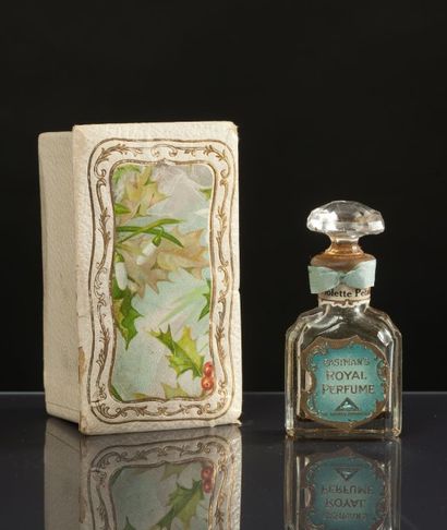 Eastmans «Royal Perfume - Violette Petals» - (années 1920 - Etats Unis) Présenté...