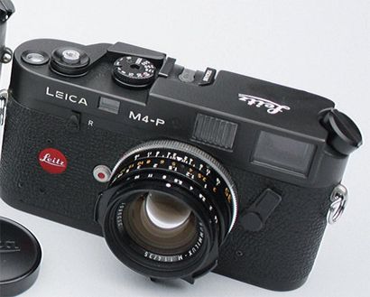 null APPAREIL PHOTO LEICA M4-P LEITZ CANADA avec objectif 1: 1.4/35 LEITZ vers 1...