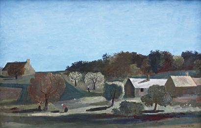 Roland OUDOT (1897-1981) Provence Huile sur toile signée en bas à droite 60 x 92...